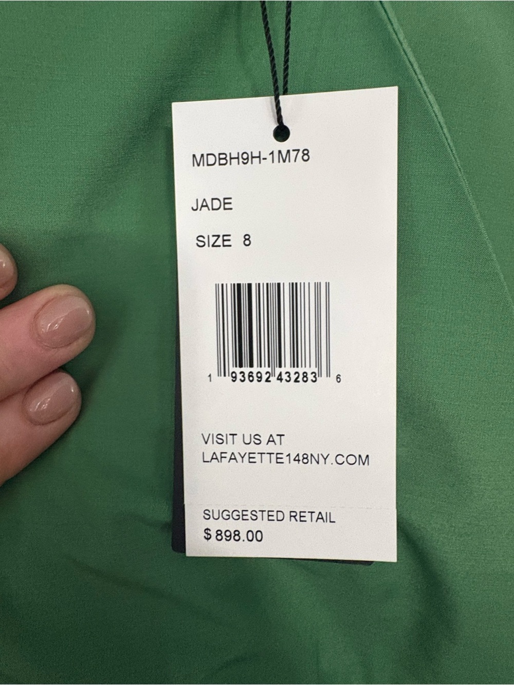 Lafayette 148 New York Green Sleeveless Tiered Pleated Maxi Dress with Belt, NWT - Picture 5 of 11